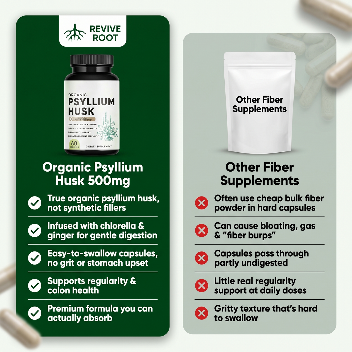 Psyilium Husk Goat Supp