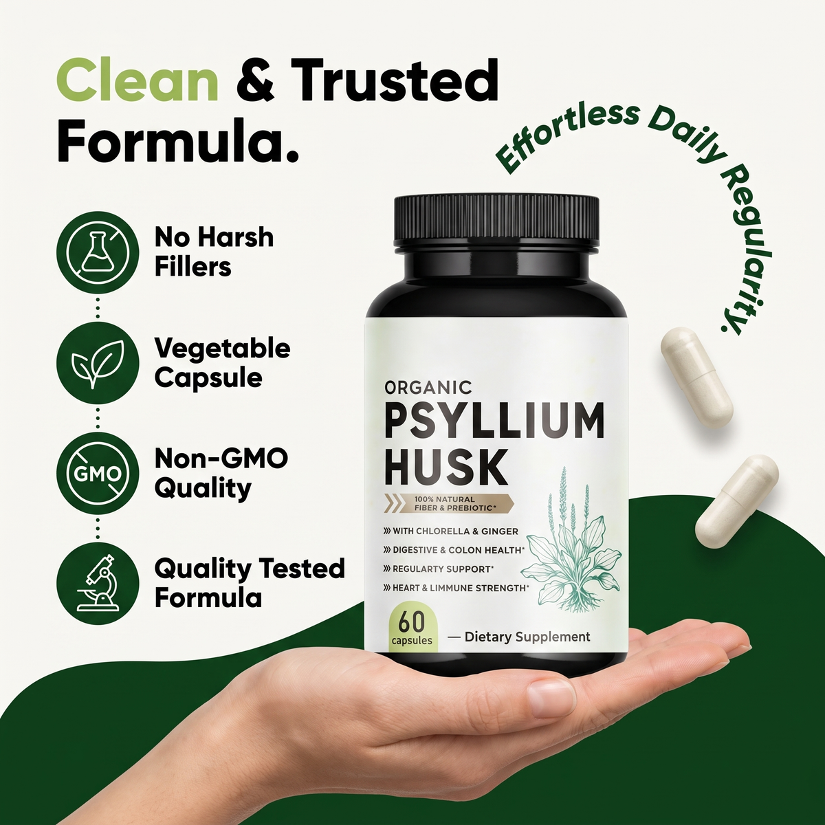 Psyilium Husk Goat Supp